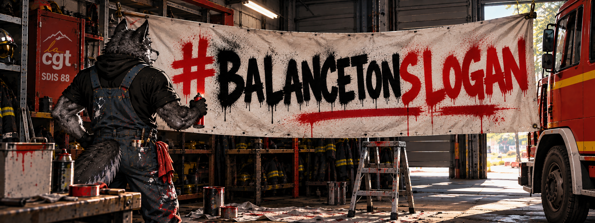 #BalanceTonSlogan - CGT SDIS 88